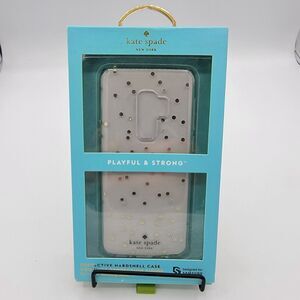 Kate Spade Protective Hardshell Case, for Galaxy  s9+, Dots Samsung Cellphone